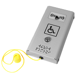 Антивандальная кнопка вызова со звуковым сигналом AISI 304 (со шнурком)